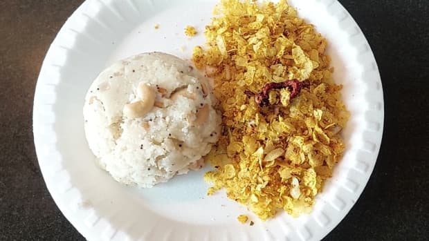 sajjige-bajil-upma-masala-poha-famous-breakfast-combo-from-udupi-and-mangalore