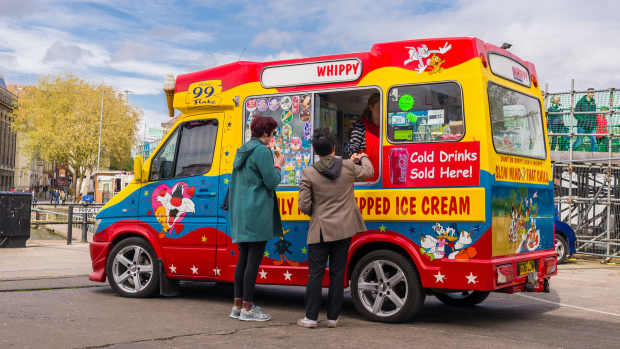 ice cream truck in uk