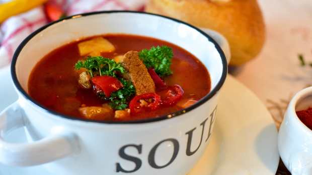 Goulash Soup A Comforting Beef Stew With Paprika And Herbs Delishably 1355