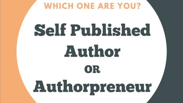 是 - 你是一个自我发布的作者或 - 作家