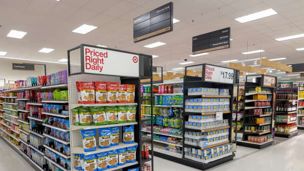Target Store Food Aisle