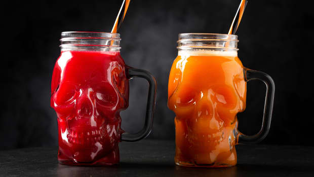 Spooky Skull Cocktails