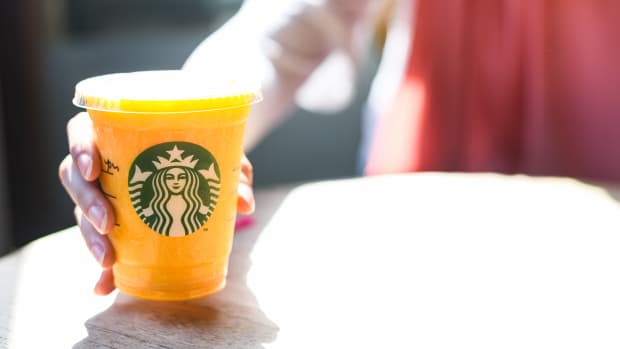Starbucks Yellow Refresher