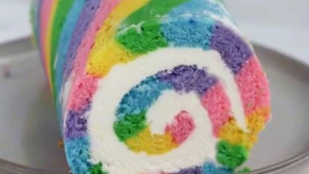 rainbow roll cake