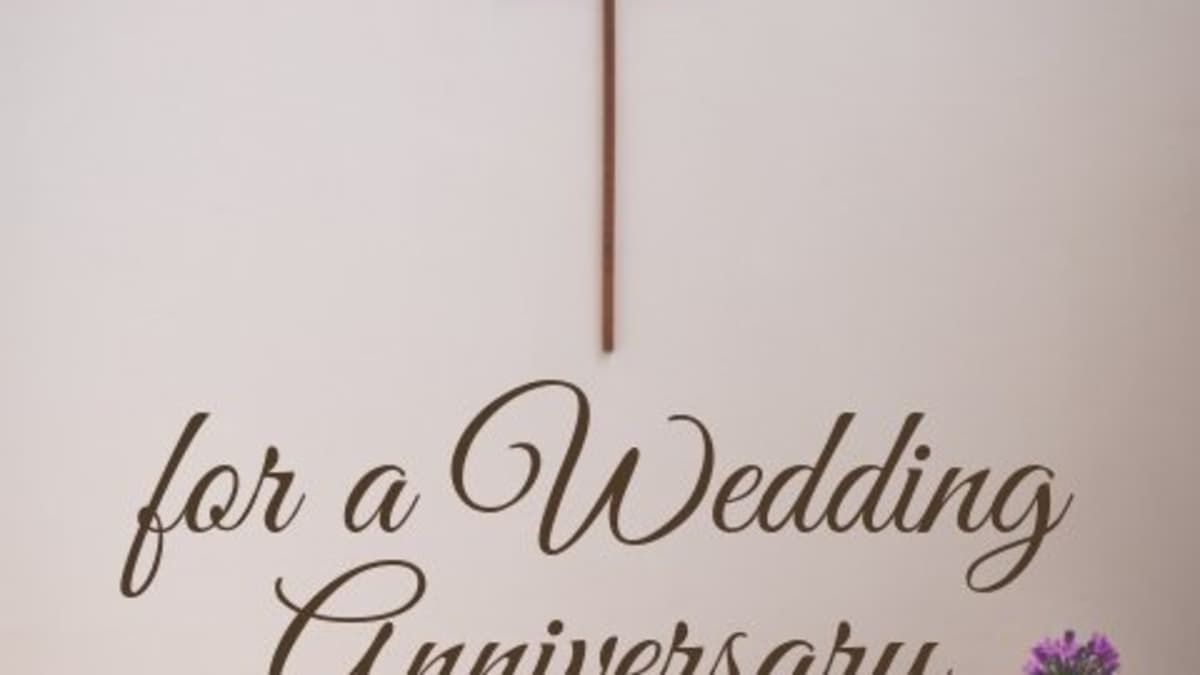 10 Great Bible Verses and Scriptures for a Wedding Anniversary - Holidappy