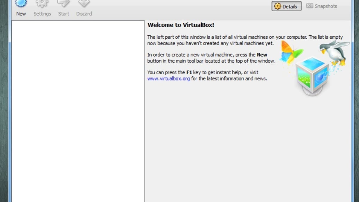 using virtual box to download ubuntu for mac