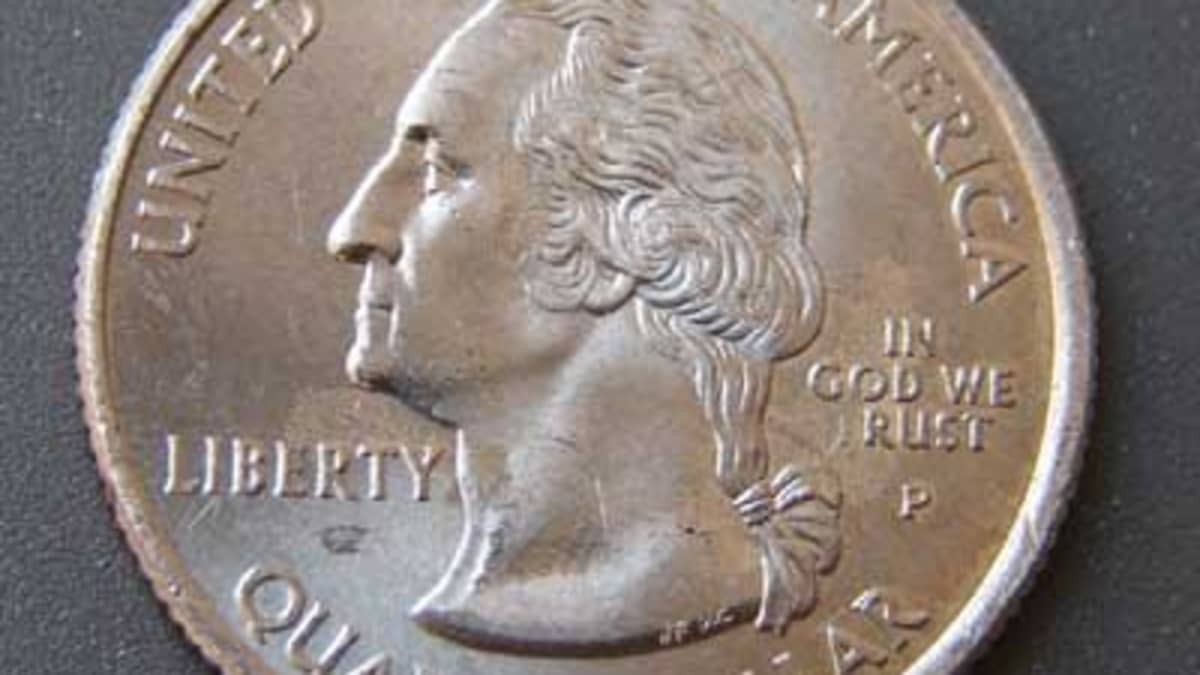 2007 P Idaho Uncirculated Quarter Struck Through Error On Both Sides Of Coin
