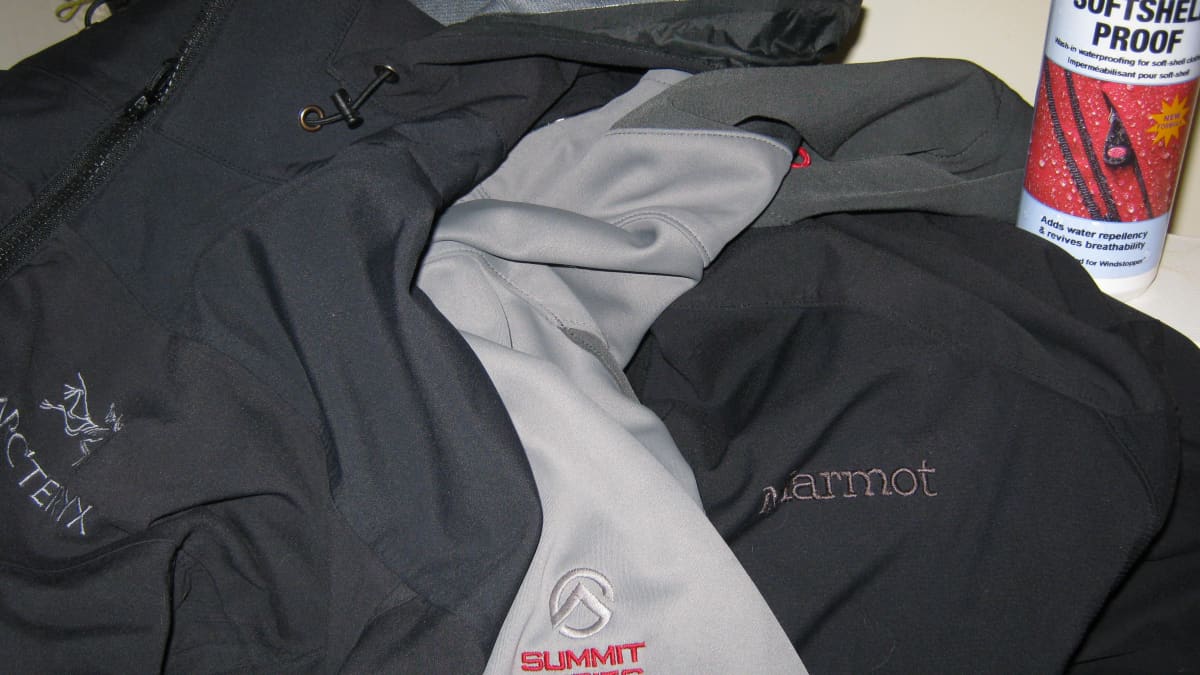 how to wash north face waterproof jacket