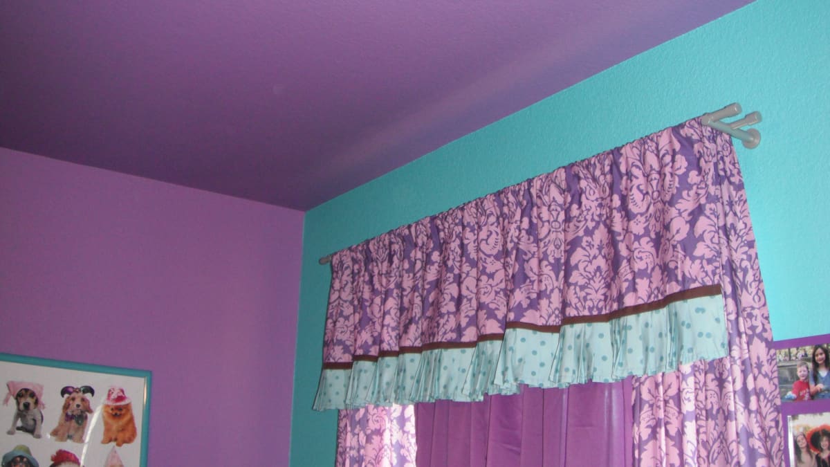 Nice girls painting ideas Purple Painting Ideas For A Girl S Room Dengarden