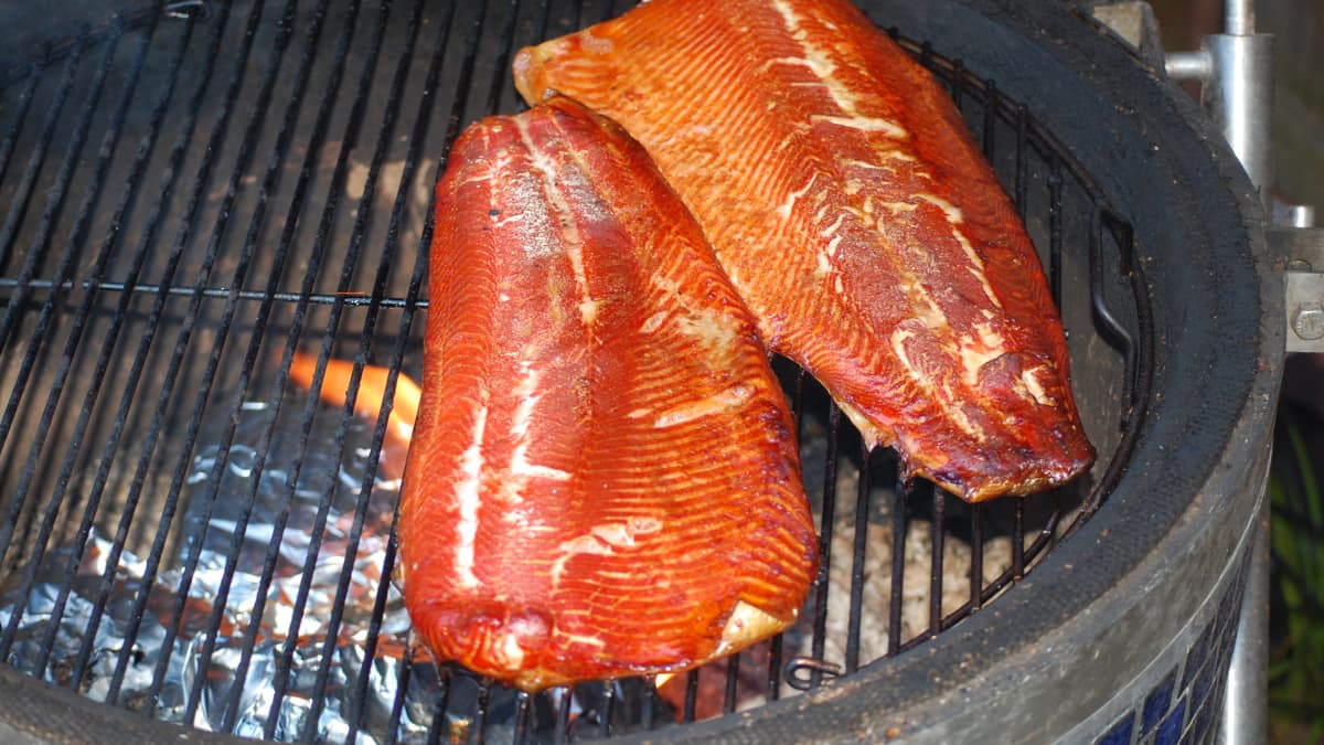 Delicious Dry Brined Smoked Salmon