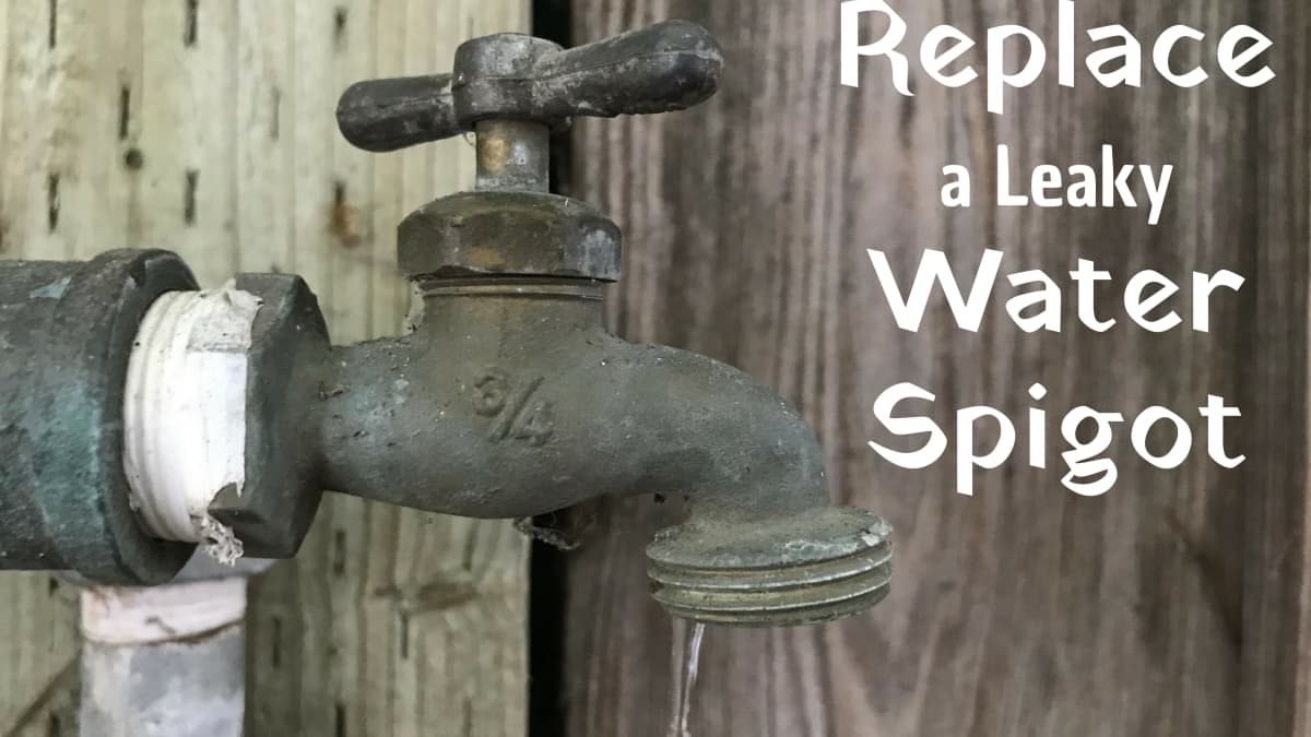 Leaky Outdoor Faucet Or Water Spigot, How To Fix Leaky Garden Hose Faucet