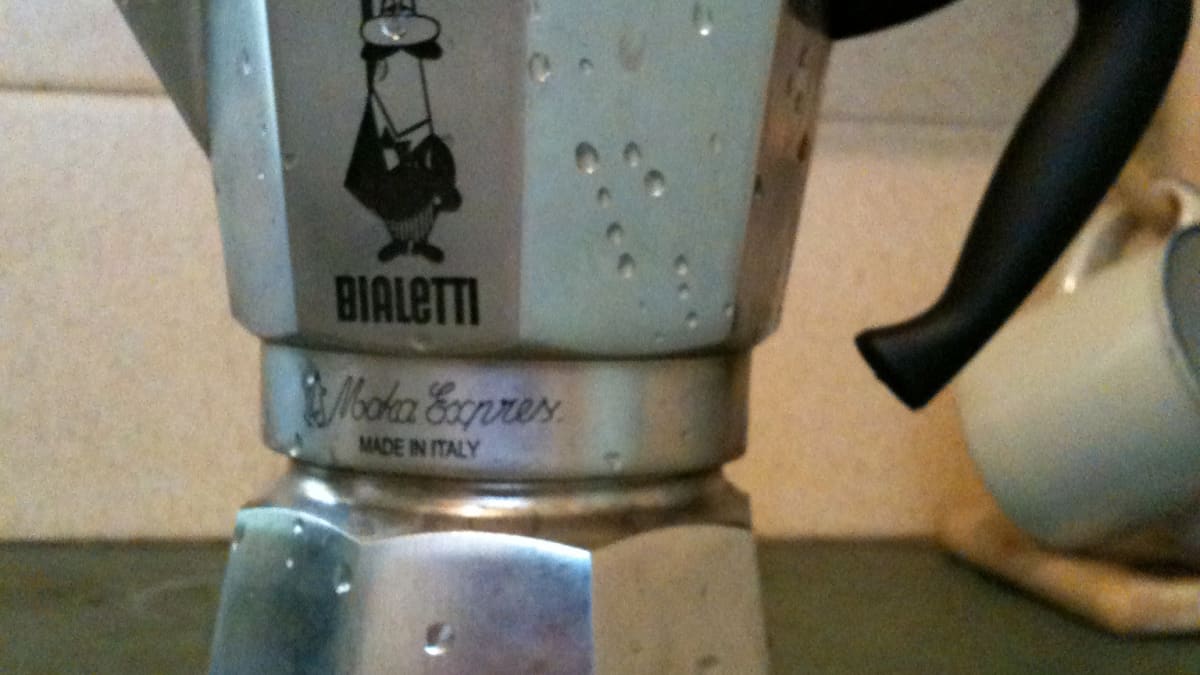 My New Bialetti 9 cup espresso maker 