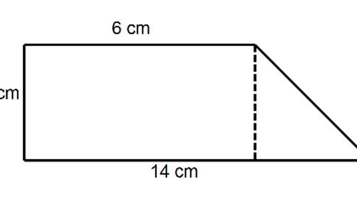 How To Calculate The Area Of A Composite Or Compound Shape