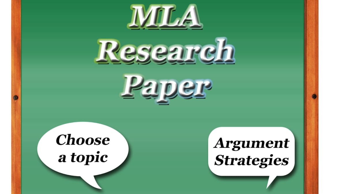 How to Write a Research Paper MLA Style - Owlcation