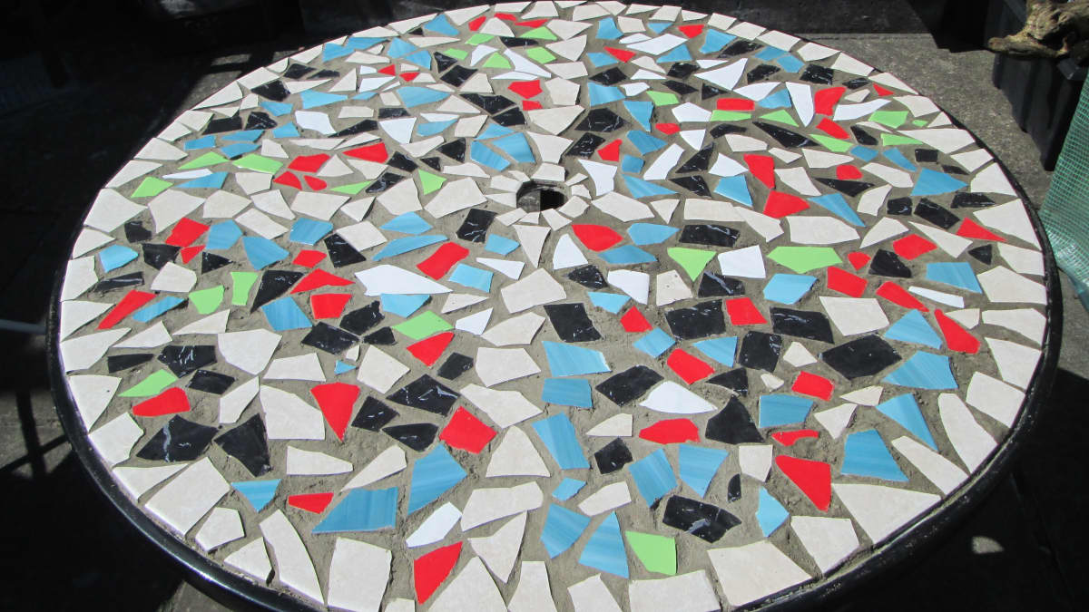 Ceramic Tiles For Table Tops, How To Design A Mosaic Tile Pattern