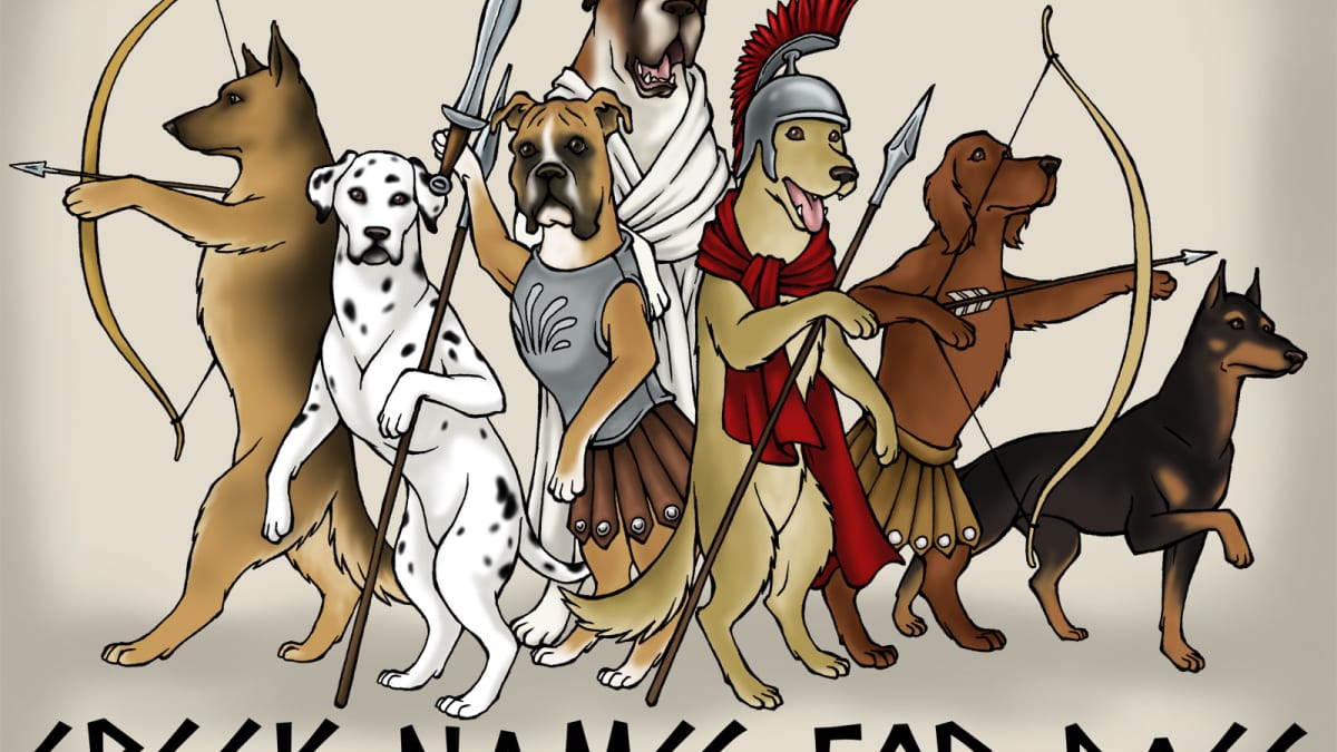 115 Male Greek God Names That Make Cool Dog Names Pethelpful