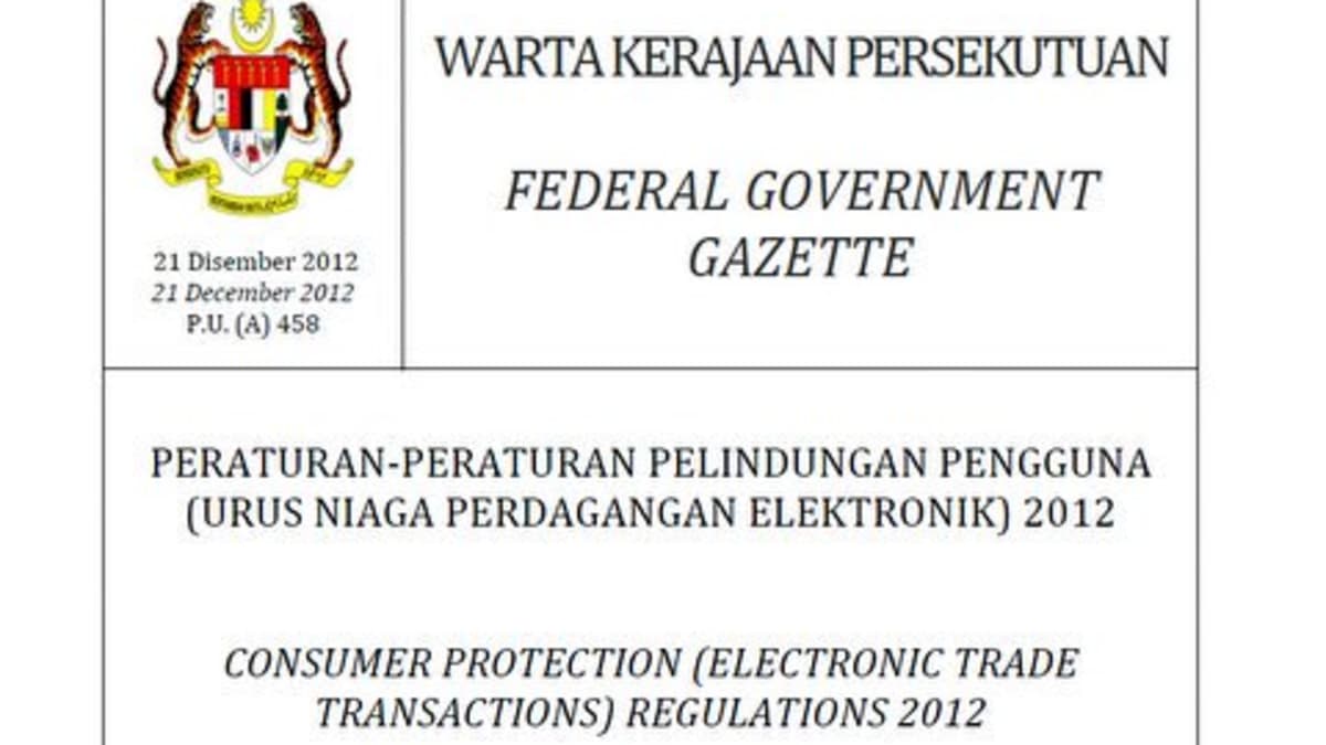 Malaysian Regulation And Consumer Protection Of Ecommerce And Online Business Toughnickel