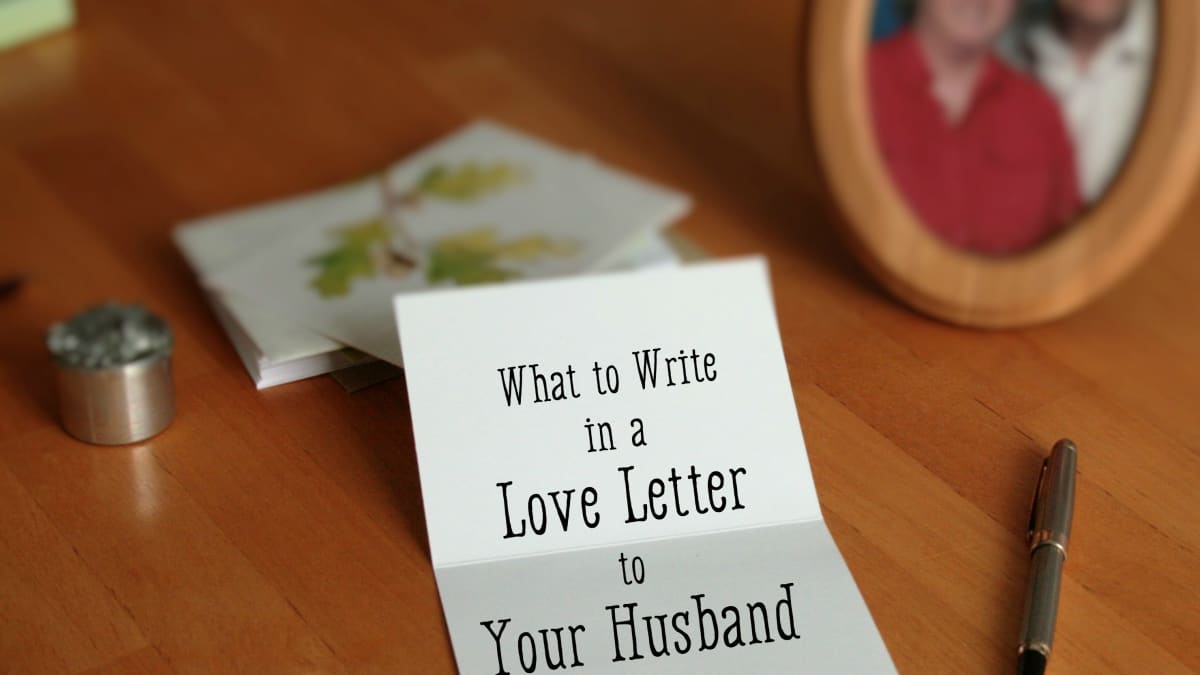 How to Write the Perfect Love Letter to Your Husband or Boyfriend
