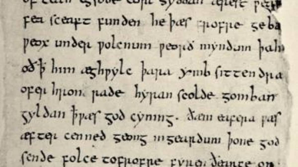 Beowulf in Old English. STOP READING if you don't want spoilers…, by Barce