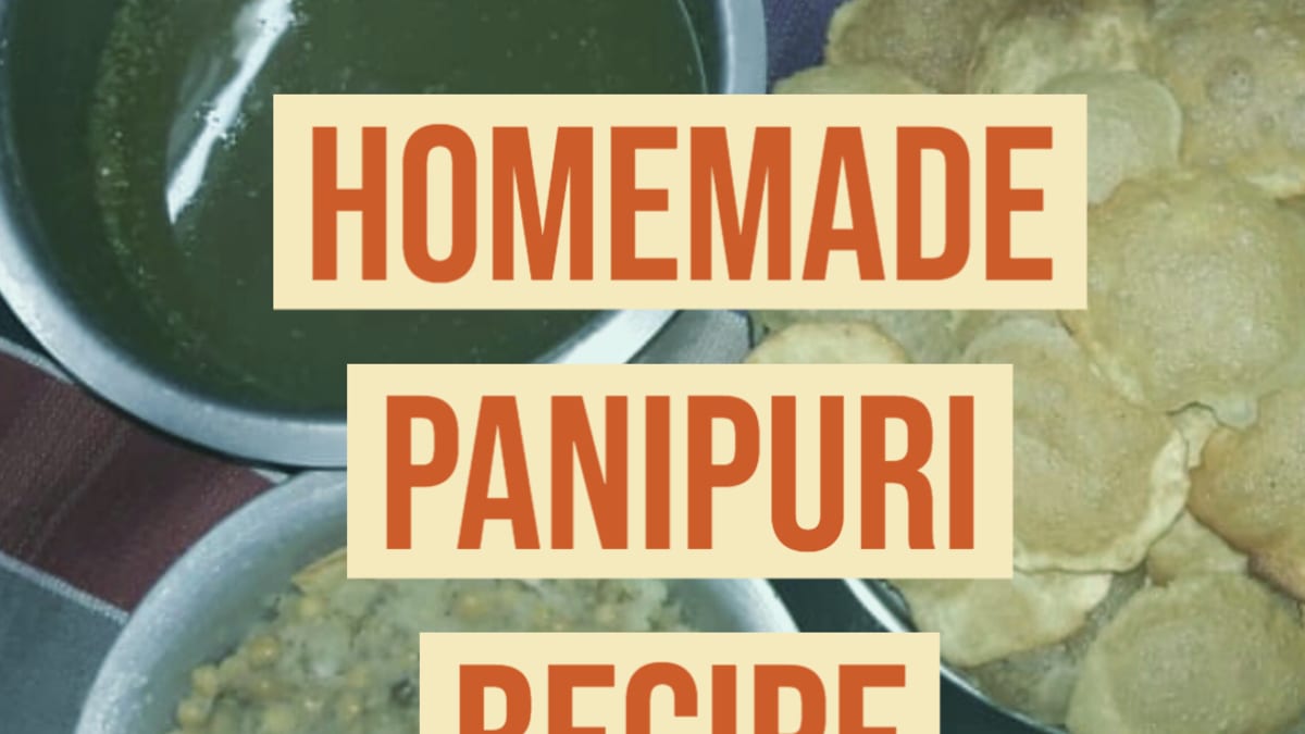 Homemade Pani Puri Recipe Mouthwatering Indian Street Food Delishably