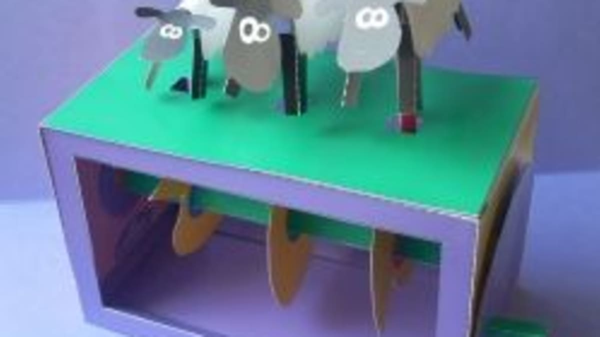 Making Paper Automata Toys With Rob