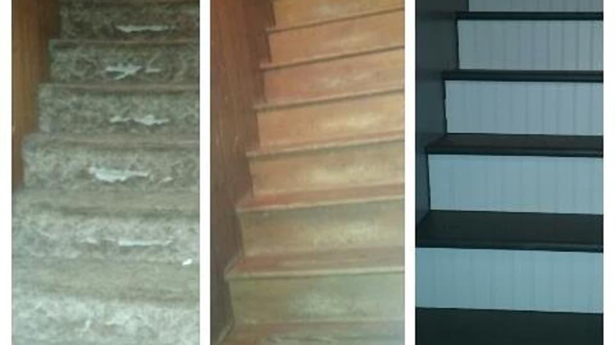 How To Paint Walls Next Carpeted Stairs