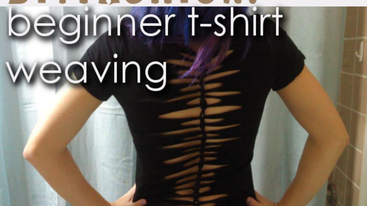 Diy Fashion Beginner T Shirt Weaving Bellatory