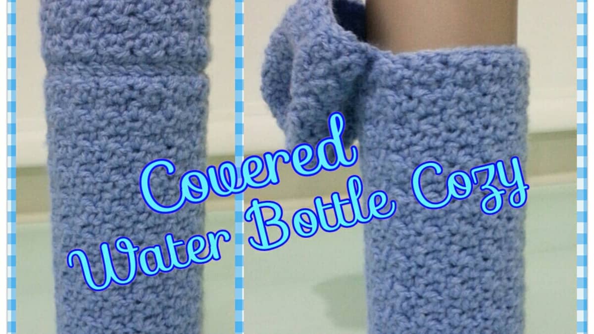 Easy Ridged Bottle Cozy: A Free Crochet Pattern - Crafting for Weeks