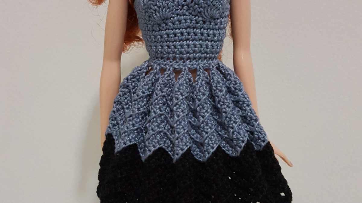 Barbie Strapless Chevron Dress (Free Crochet Pattern) - HubPages Barbie Strapless Chevron Dress (Free Crochet Pattern) - HubPages