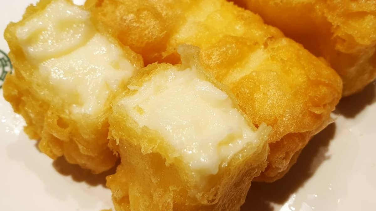 Asian Style Fried Milk Dessert Leche Frita Delishably