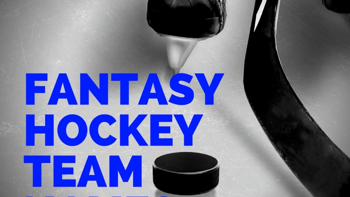 best fantasy hockey names