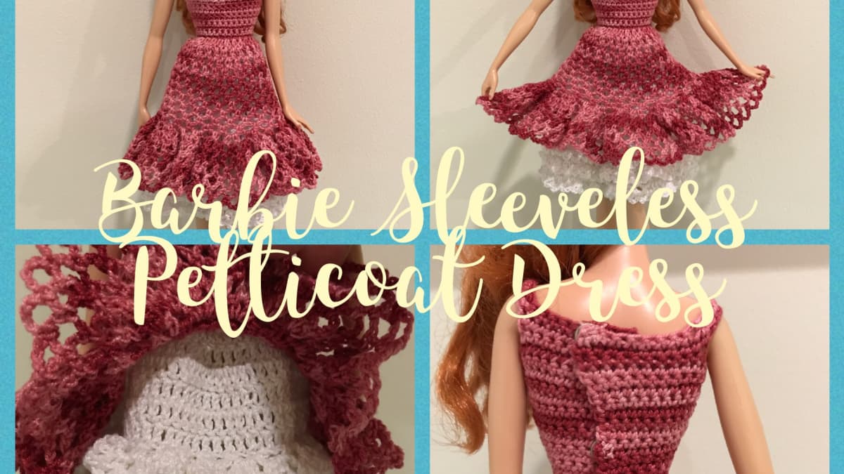 Barbie Strapless Bodysuit or Swimsuit (Free Crochet Pattern