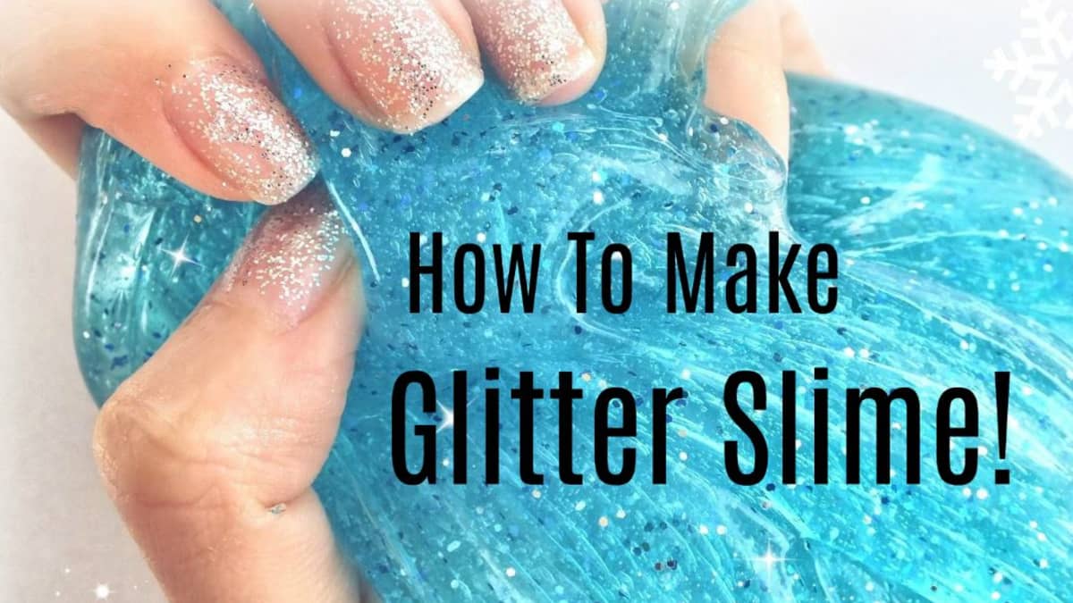 Easy To Make Glitter Slime