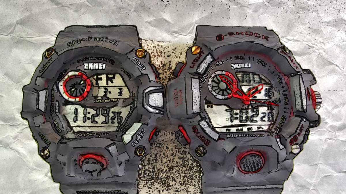 skmei g shock