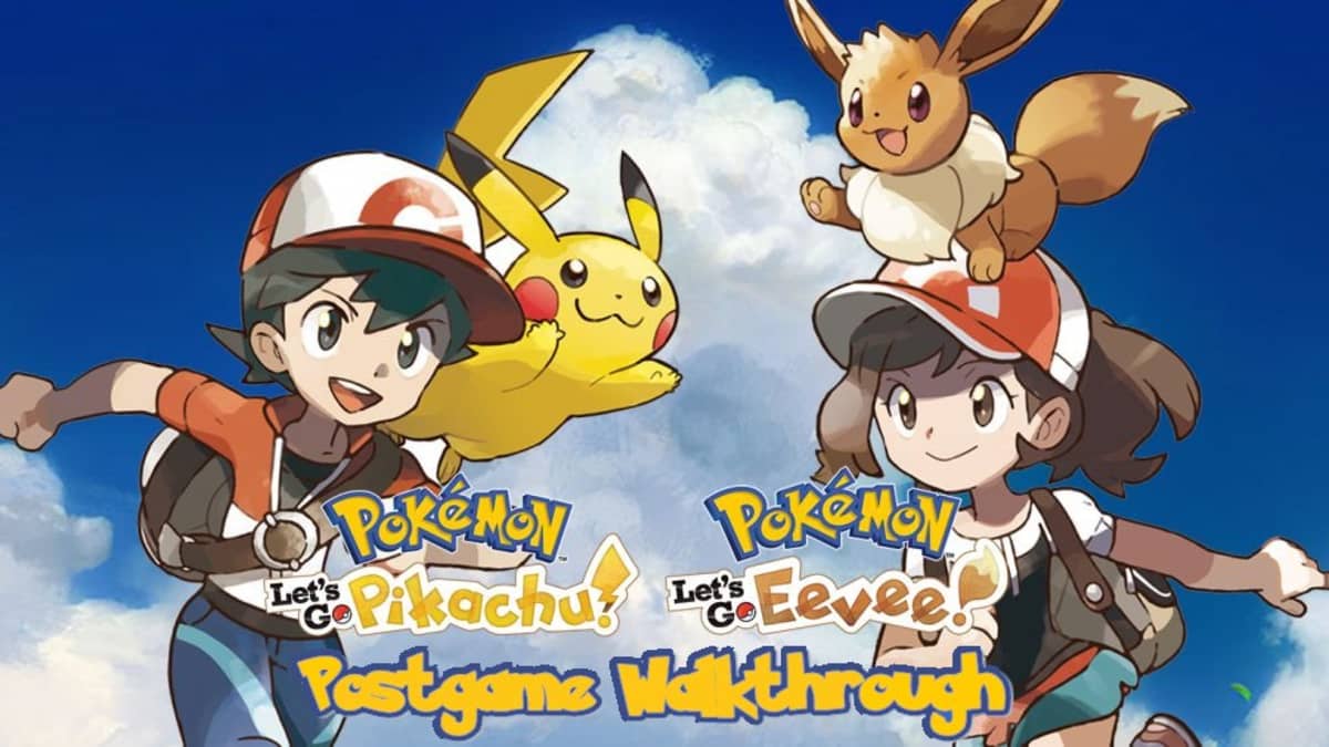 Pokemon Let's Go Pikachu and Eevee - Gameplay Walkthrough Part 1 - Intro  and Gym Leader Brock! 