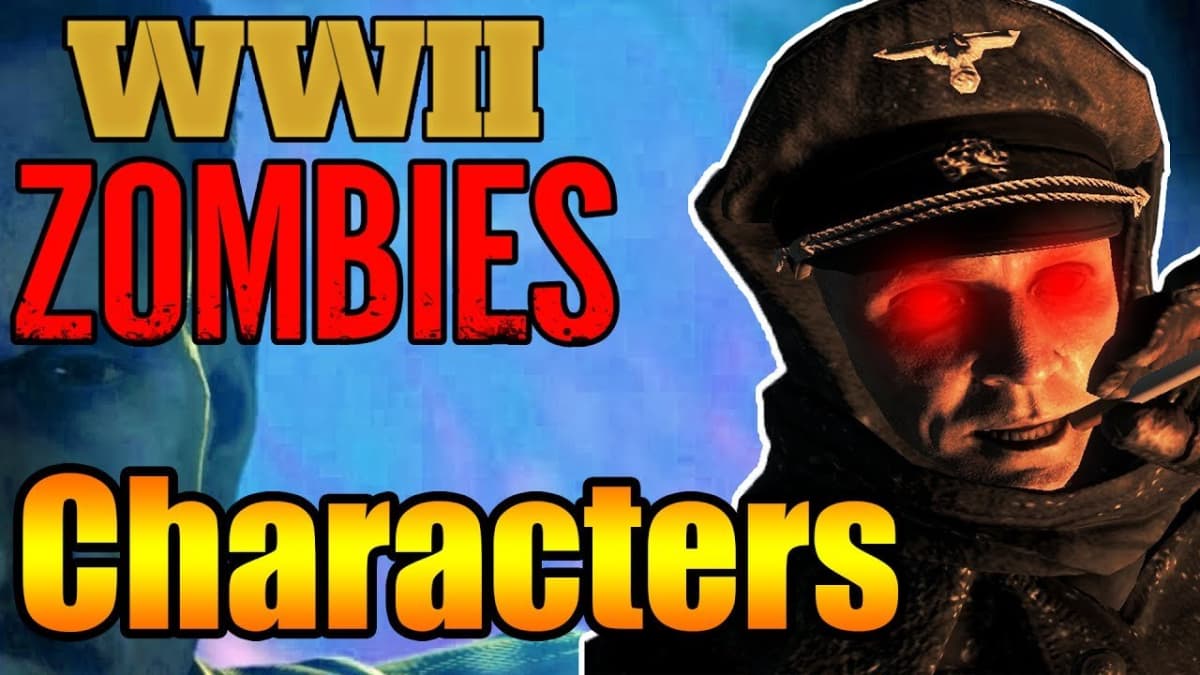 call of duty ww2 zombie characters