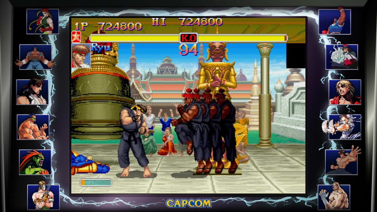Ending for Super Street Fighter 2 Turbo-Akuma Non-Japanese Version