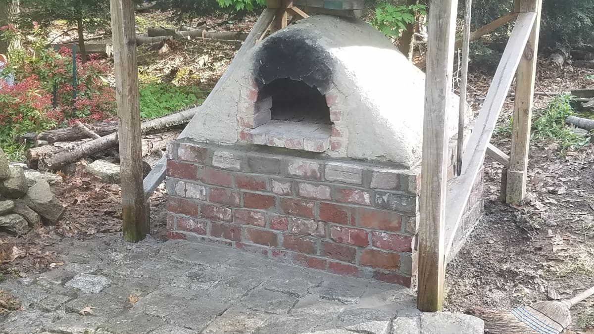 Outdoor Wood Fired Earth Cob Oven, Cob Fire Pit