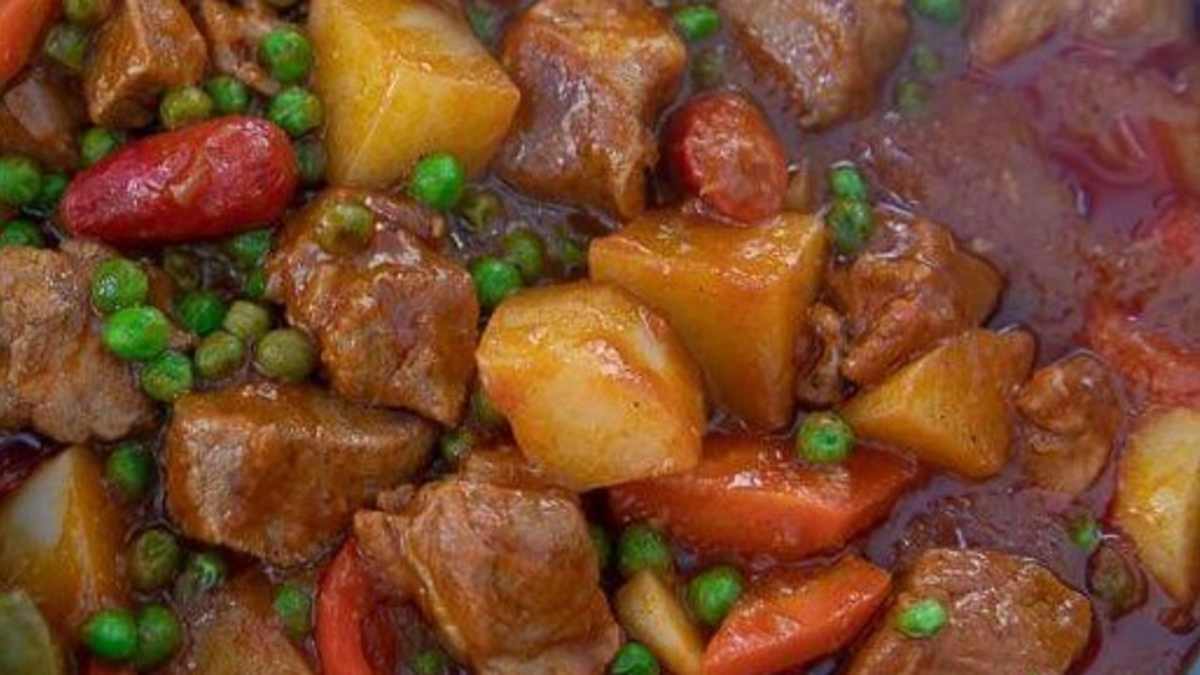 Beef Afritada Recipe Tagalog Dandk Organizer