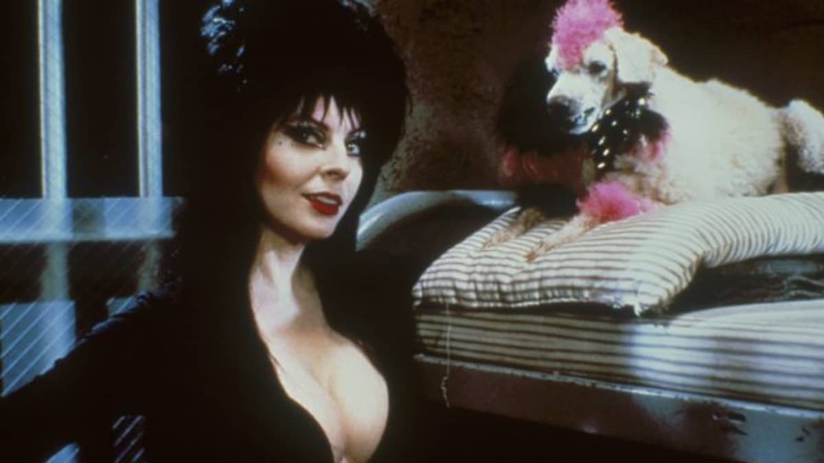 Elvira: Mistress of the Dark (1988) 35mm film trailer, flat open matte,  2160p 