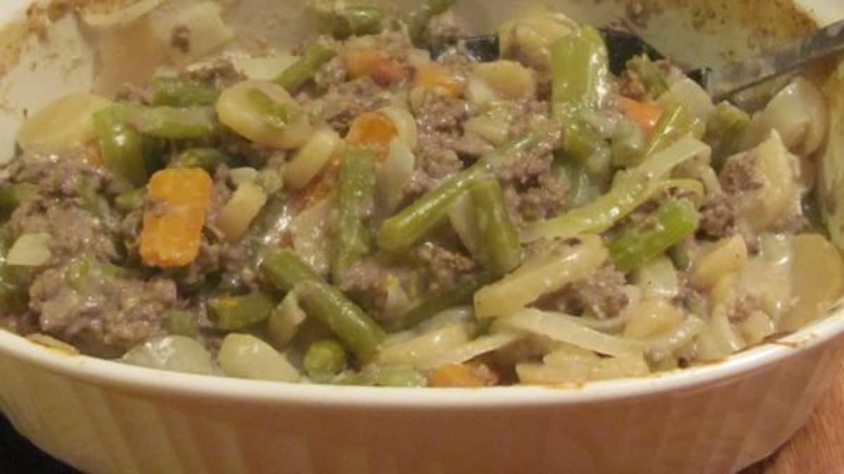 Beef & Vegetable Casserole Recipe