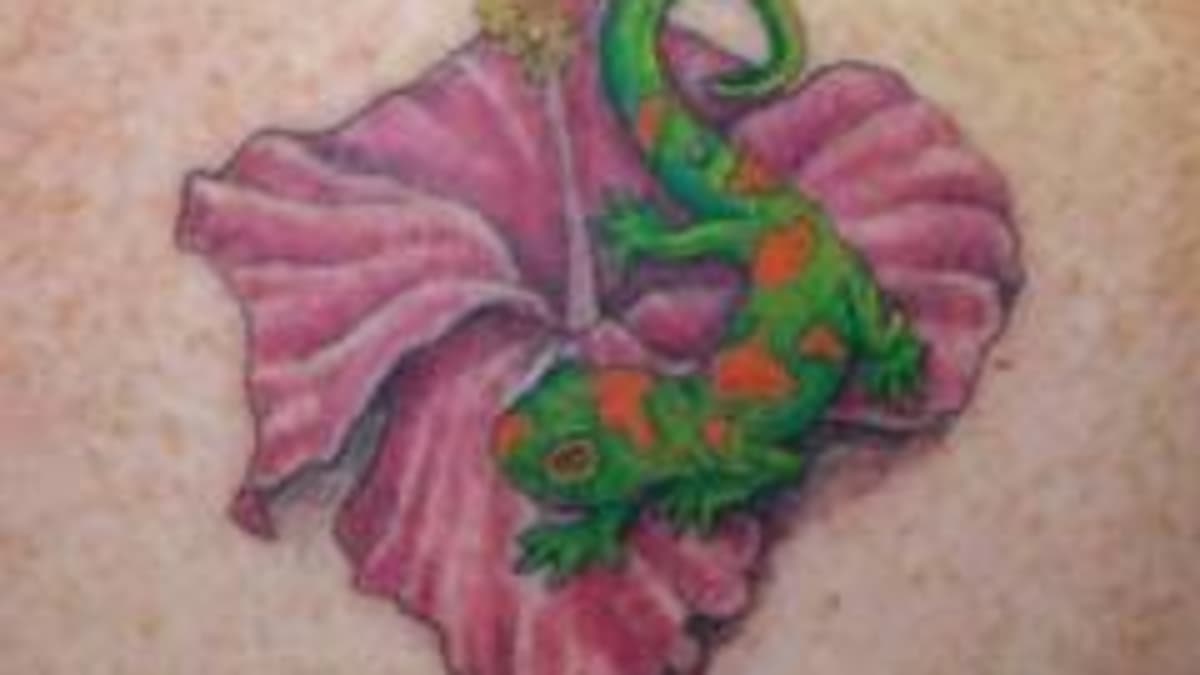 Tattoo Lizard Design Vector Art Stock Vector Image & Art - Alamy