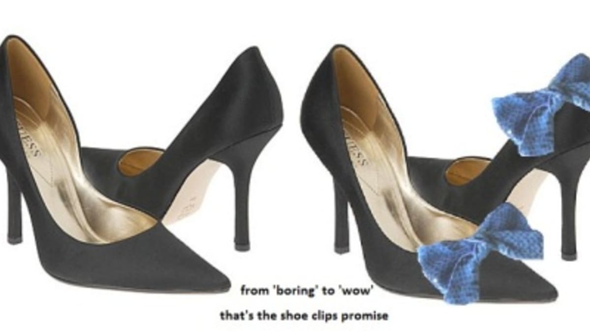 Dress Up Your Shoes With Shoe Clips! - The Full Nester