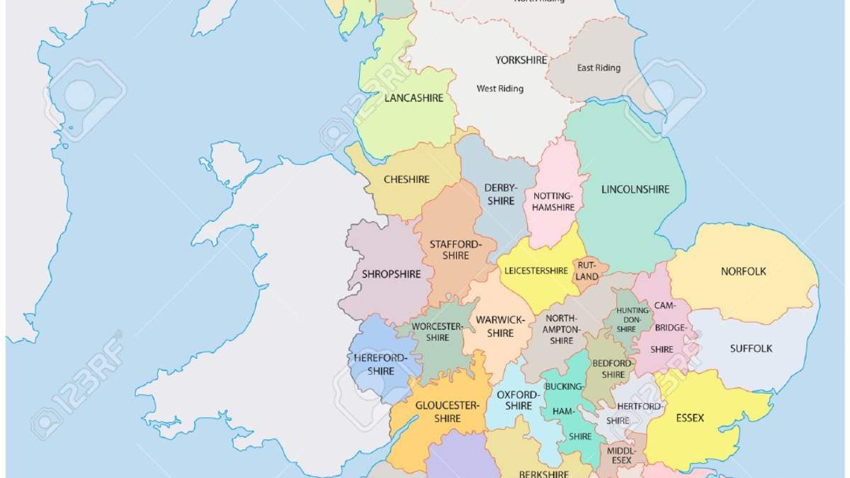 Historic Counties Of England Map The Complete Guide To Britain's Historic Counties: An Introduction -  Hubpages