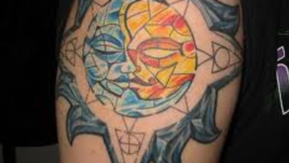 awesome sun & moon tattoo ideas @emily_b_tattoos 3 - KickAss Things