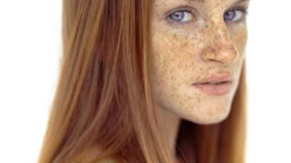 Girls fan freckled 25 Photos