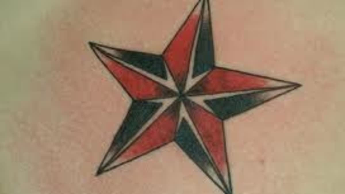 Black Star Tattoo Set x2 | INKWEAR