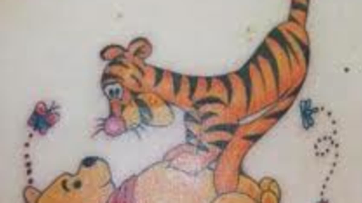 Tattoo uploaded by Kira Pelton  Even if were apart Ill always be with  you Motherdaughter tattoos with WinniethePooh and Piglet  motherdaughtertattoo motherdaughter love poohbear winniethepooh  poohandpiglet disneytattoo disney heart 