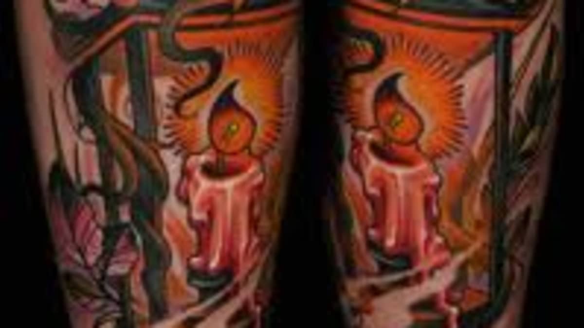 I Love Lamp tattoo by Jimmy Black at Goliath Tattoo on Phoenix Az : r/ tattoos