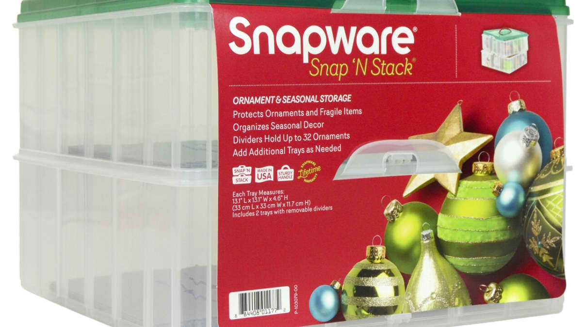 Snapware Snap 'N Stack Portable Storage Bin for Tools and Craft